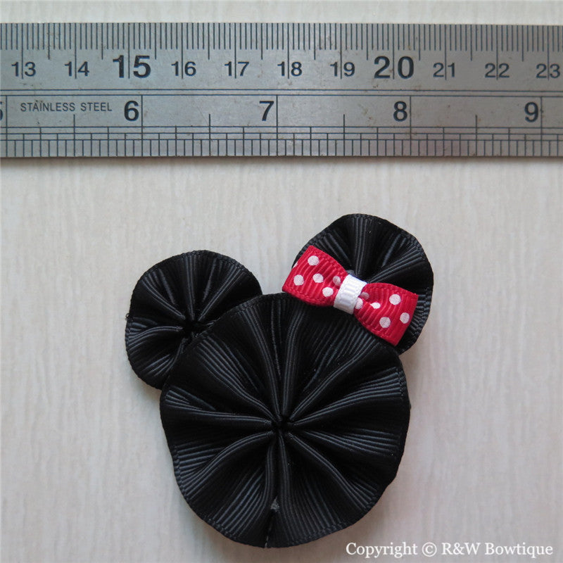 Minnie #B Sculptured Hair Clip