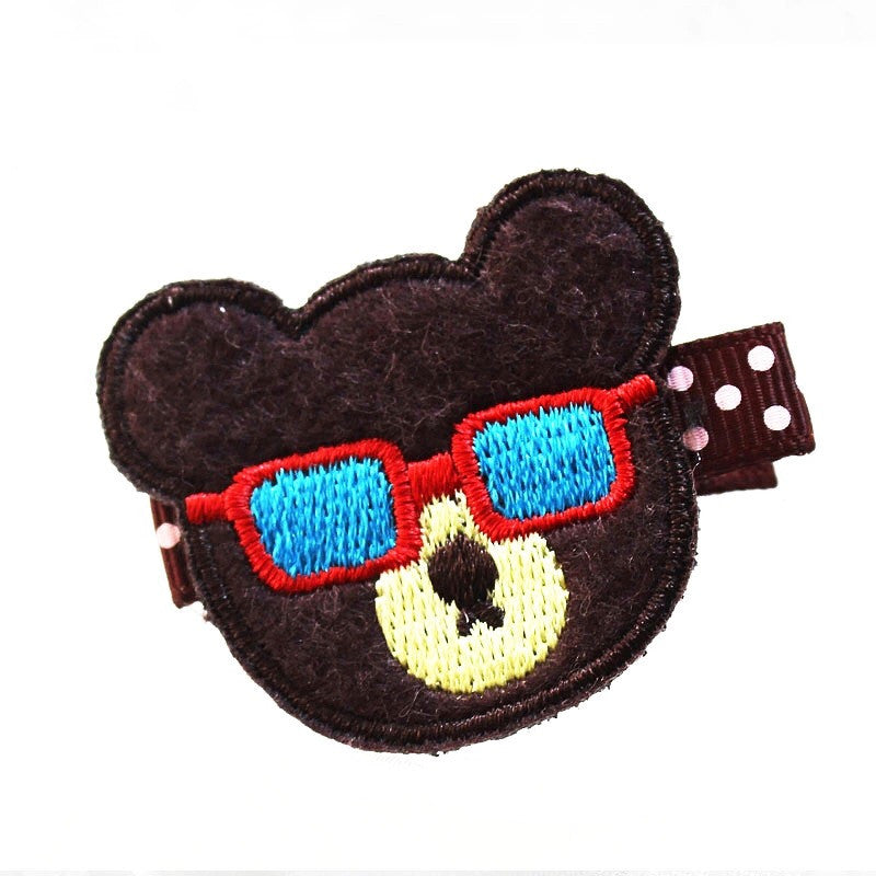 Felt & Embroidery - Bear w/Sunglass