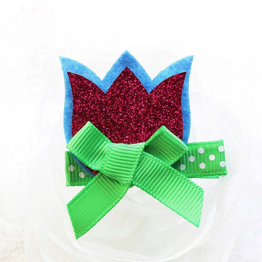 Felt & Embroidery - Tulip #Blue