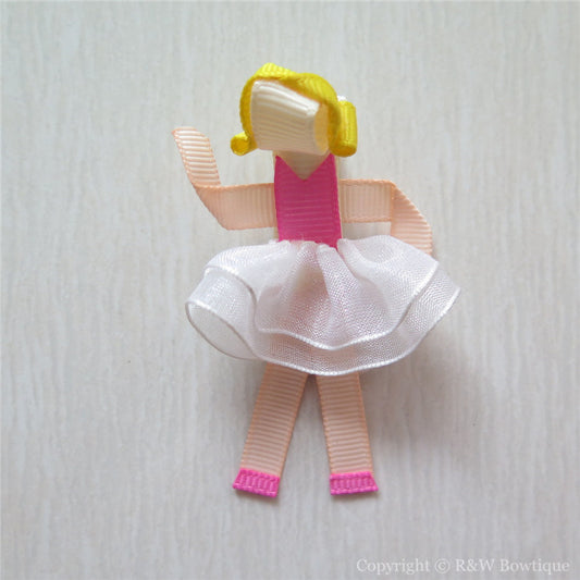 Ballerina #6 Sculptured Hair Clip