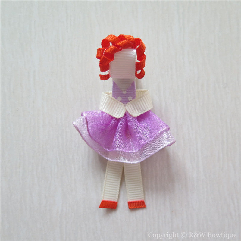 Ballerina #8 Sculptured Hair Clip