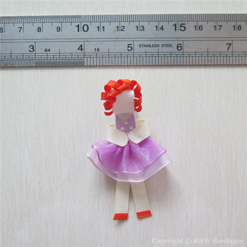 Ballerina #8 Sculptured Hair Clip