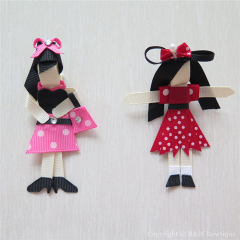 Minnie Girls Sculptured Hair Clip