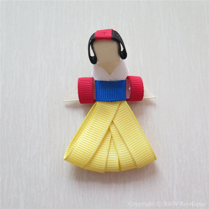 Princess Snow White #A Sculptured Hair Clip