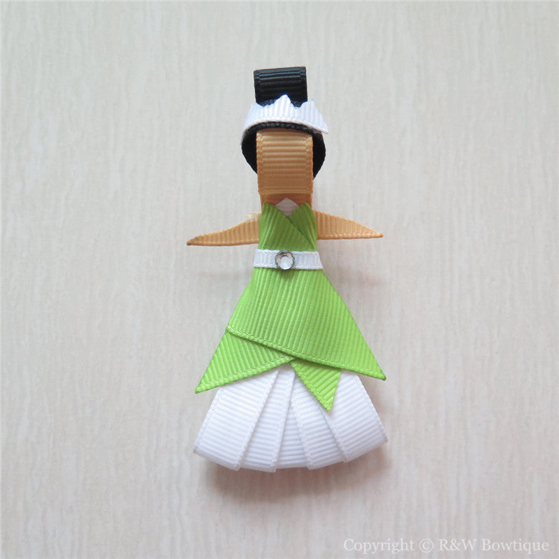 Princess Tiana #A Sculptured Hair Clip