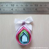 Easter Egg Sculptured Hair Clip