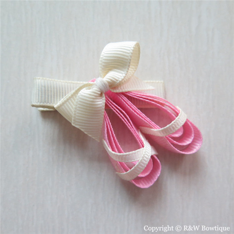 Ballet Shoes #A Sculptured Hair Clip
