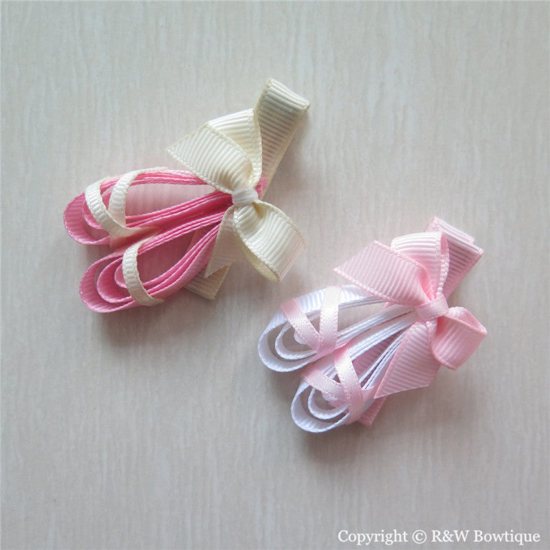 Ballet Shoes #A Sculptured Hair Clip