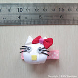 Hello Kitty #A Sculptured Hair Clip