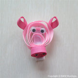 Pig Sculptured Hair Clip