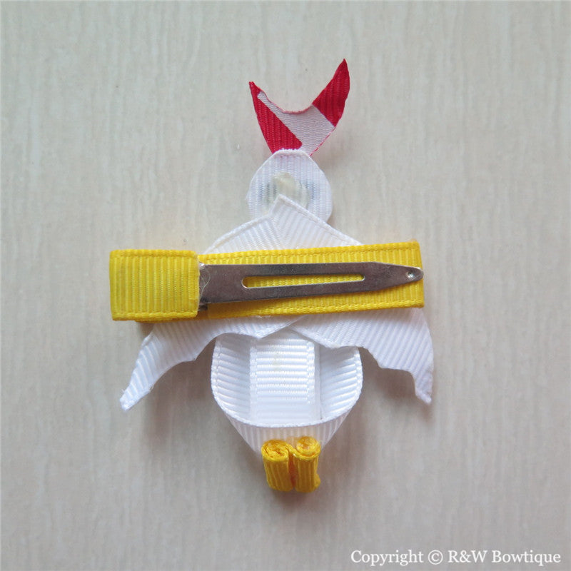 Rooster Sculptured Hair Clip