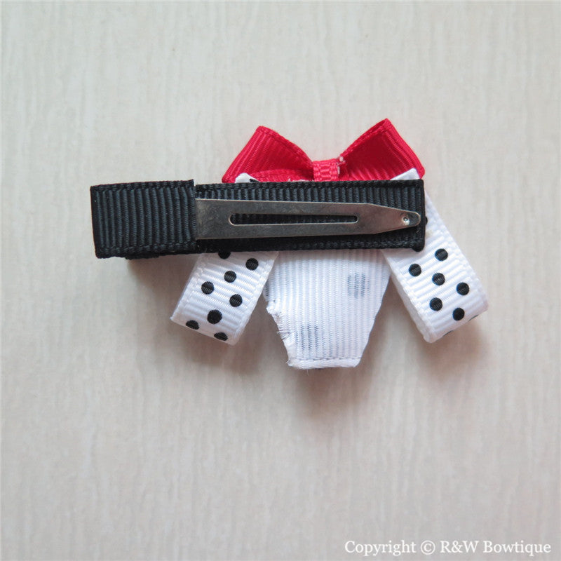 Spotty Dog Sculptured Hair Clip