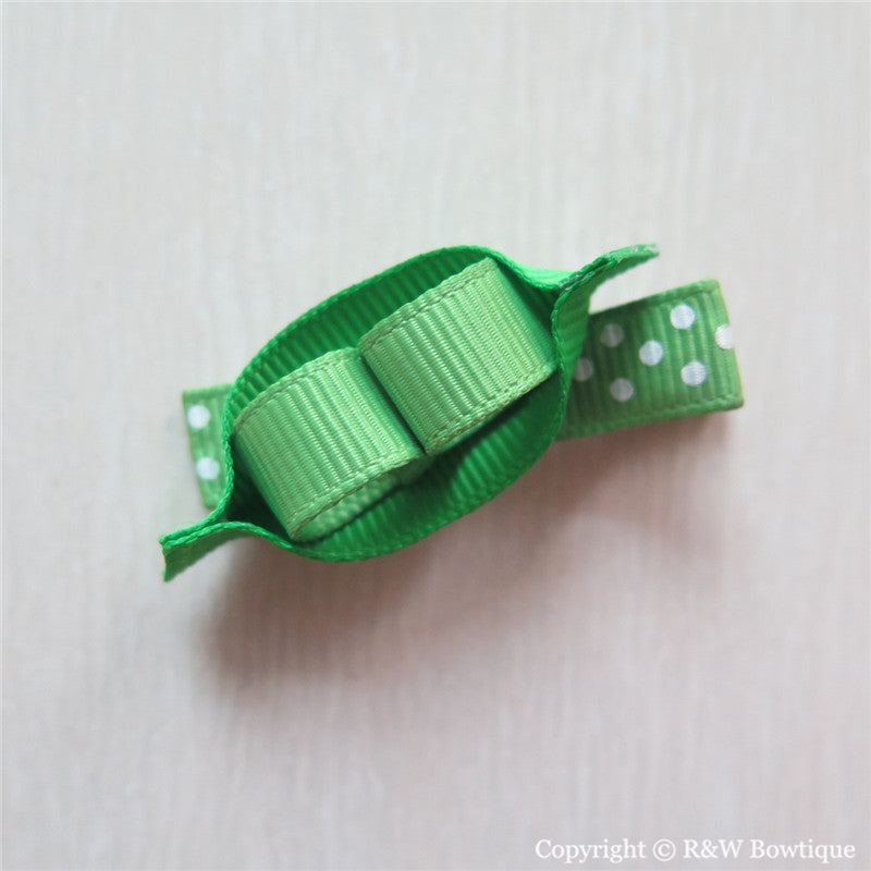 Pea Sculptured Hair Clip