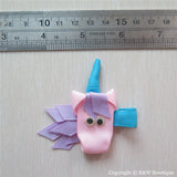 Unicorn #C Sculptured Hair Clip