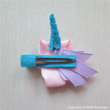 Unicorn #C Sculptured Hair Clip