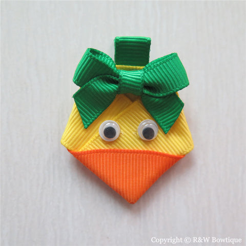 Duck #B Sculptured Hair Clip