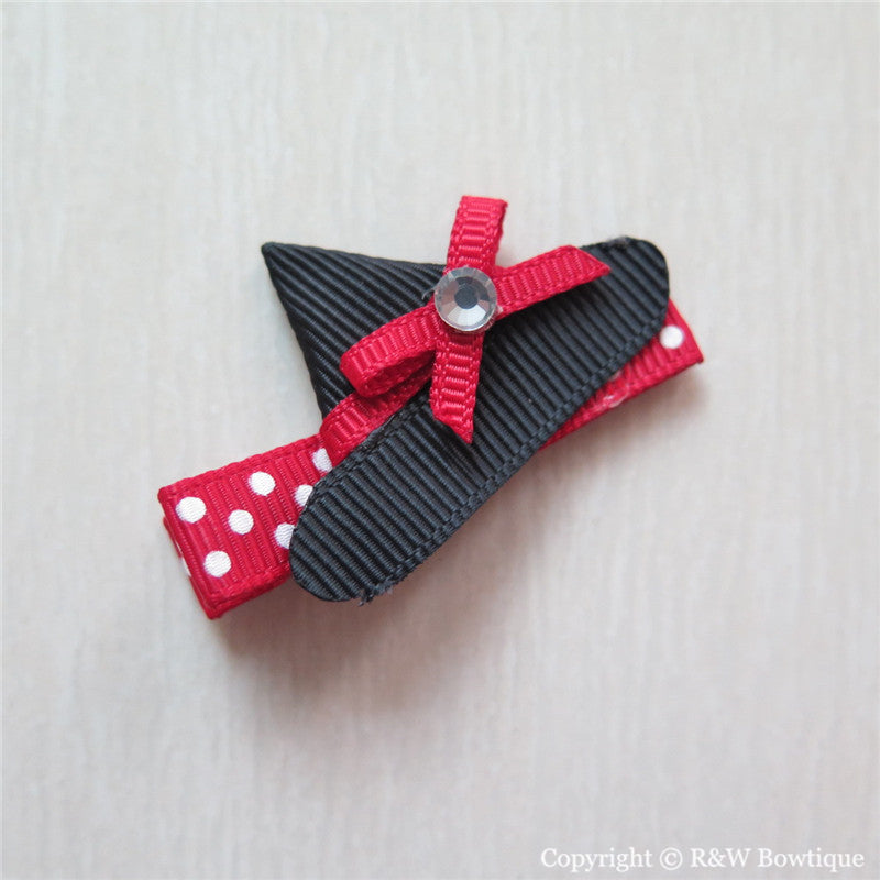 Witch Hat #A Sculptured Hair Clip