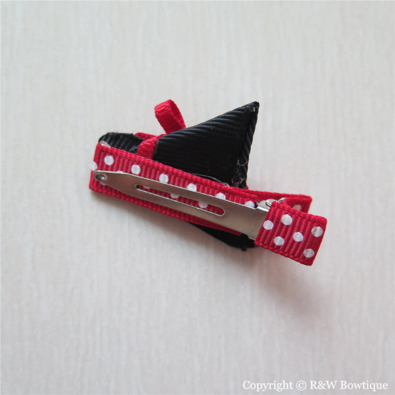 Witch Hat #A Sculptured Hair Clip