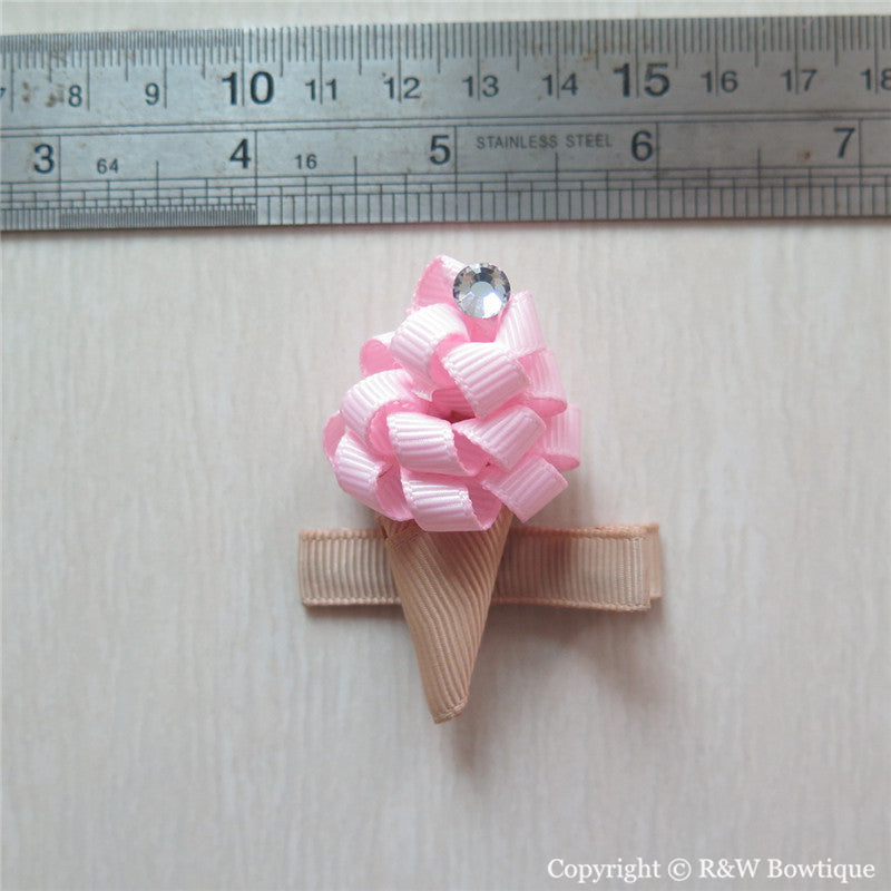 Ice Cream #B Sculptured Hair Clip