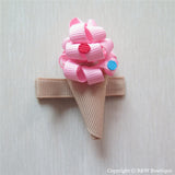 Ice Cream #B Sculptured Hair Clip