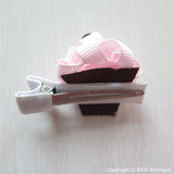 Cupcake #D Sculptured Hair Clip