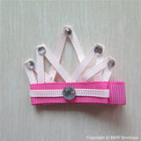 Princess Crown #A Sculptured Hair Clip