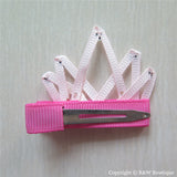 Princess Crown #A Sculptured Hair Clip