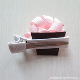 Cupcake #E Sculptured Hair Clip