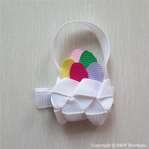 Easter Basket Sculptured Hair Clip