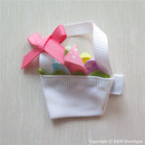 Easter Basket Sculptured Hair Clip