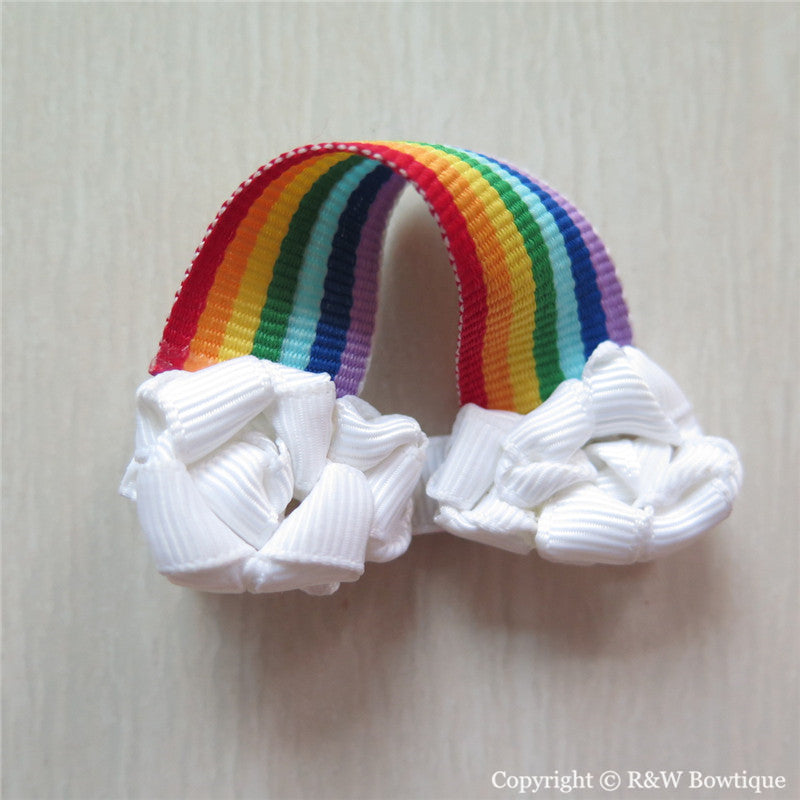 Rainbow Sculptured Hair Clip