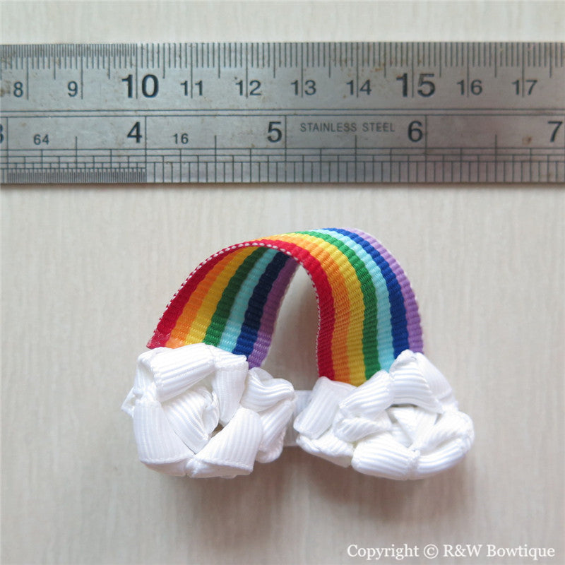 Rainbow Sculptured Hair Clip