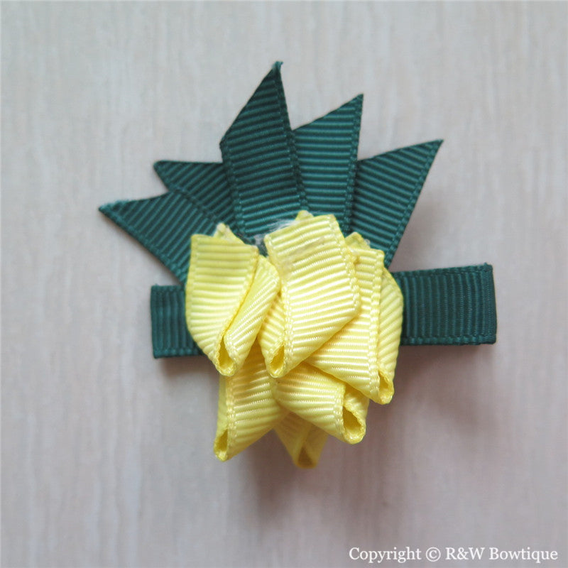 Pineapple Sculptured Hair Clip