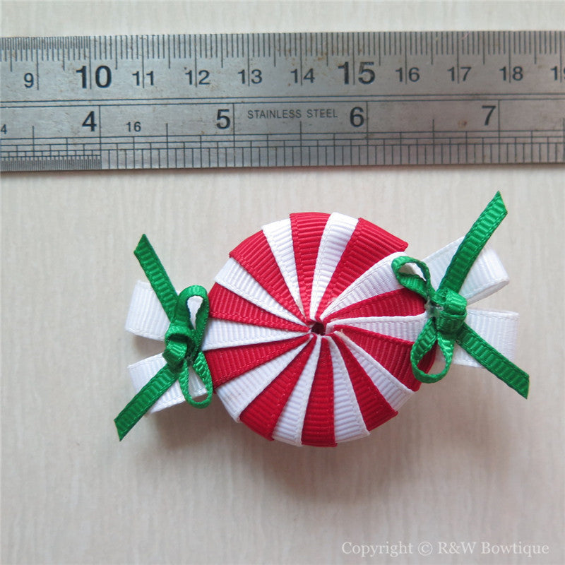Peppermint Sculptured Hair Clip
