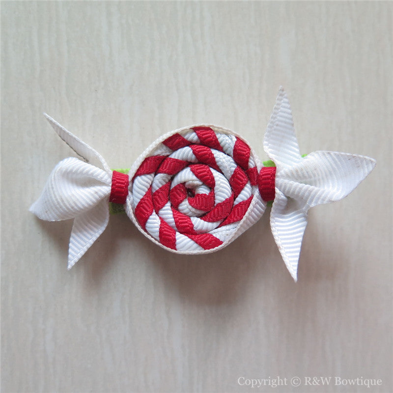 Peppermint Sculptured Hair Clip