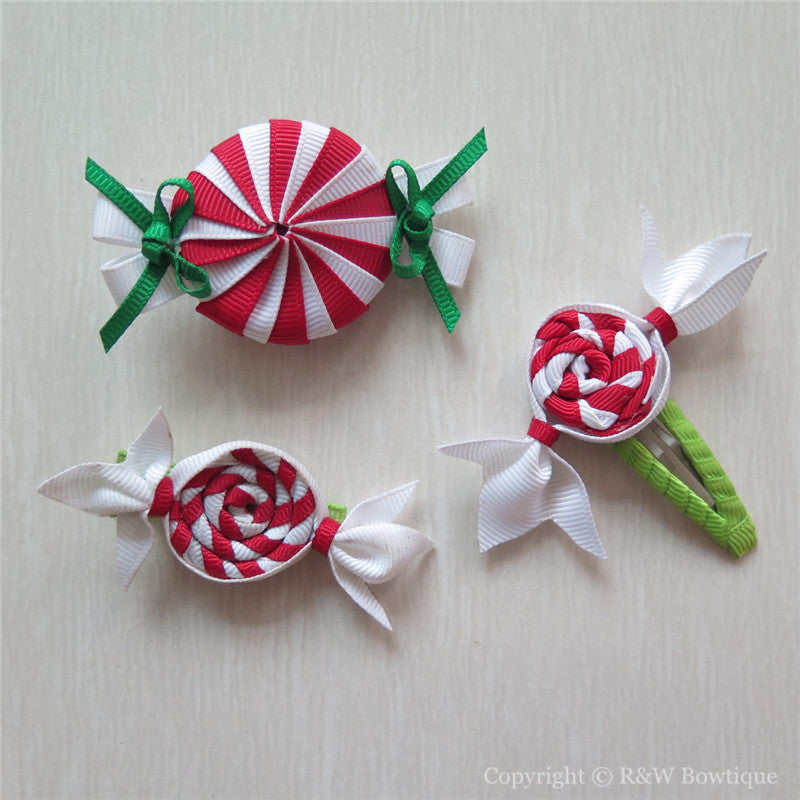 Peppermint Sculptured Hair Clip