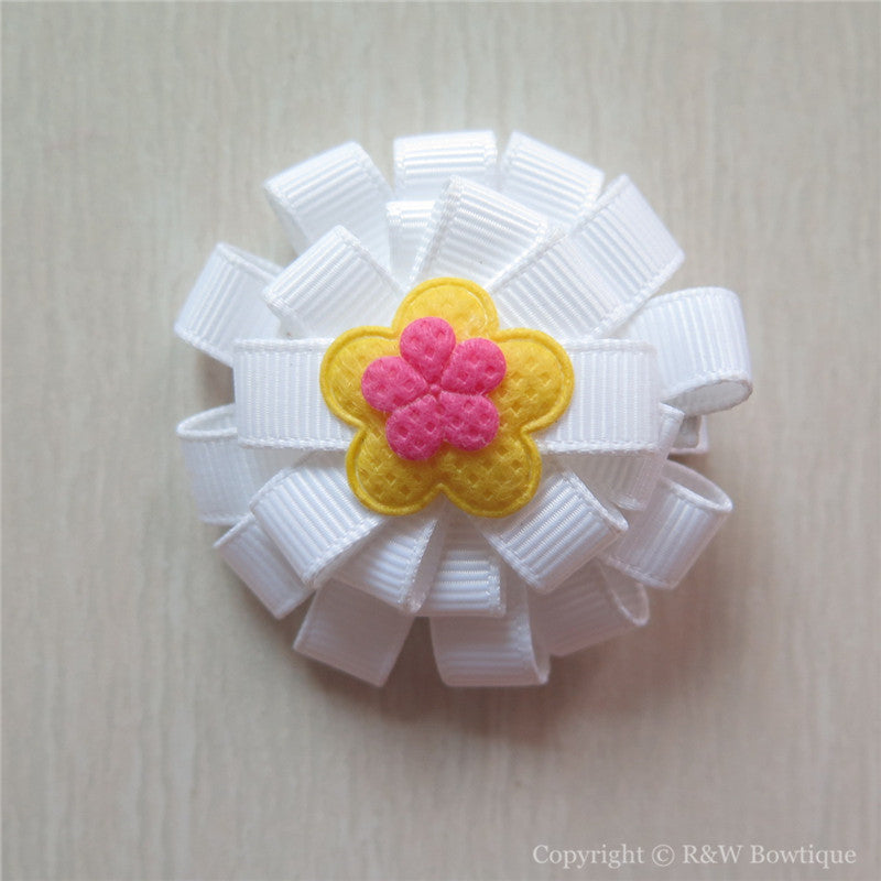 Daisy Sculptured Hair Clip