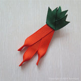 Easter Carrot Sculptured Hair Clip