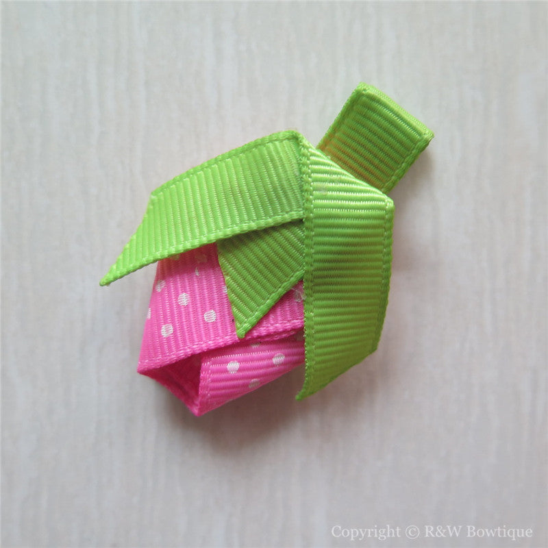 Strawberry Sculptured Hair Clip