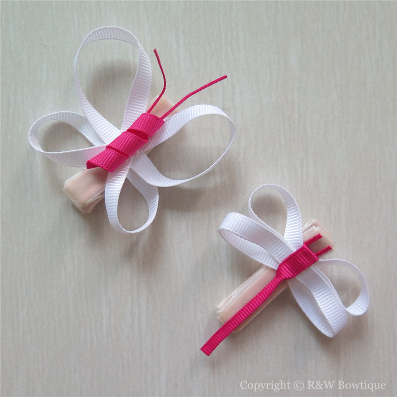 Butterfly & Dragonfly #B Sculptured Hair Clip