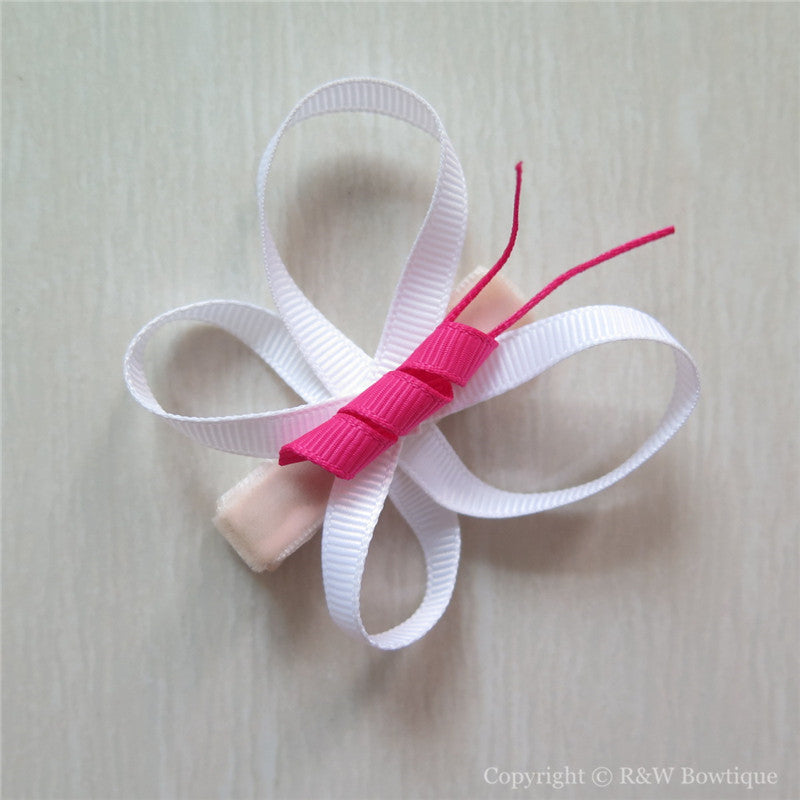 Butterfly & Dragonfly #B Sculptured Hair Clip