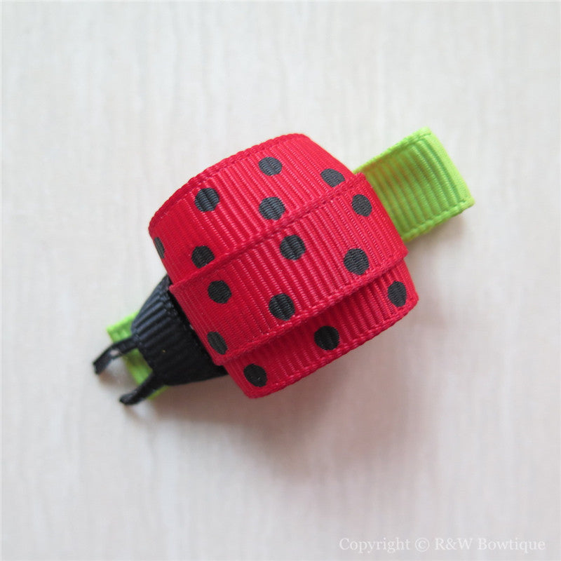 Ladybug Sculptured Hair Clip