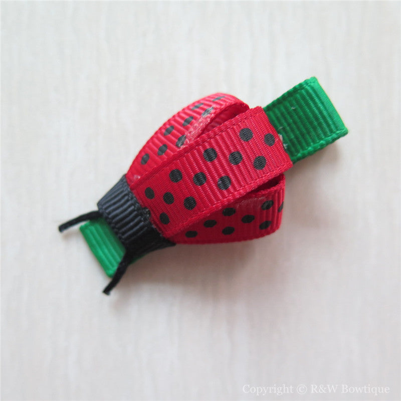 Ladybug Sculptured Hair Clip