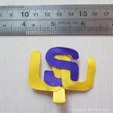 Letters Sculptured Hair Clip