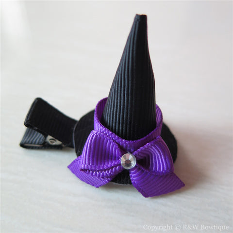 Witch Hat #B Sculptured Hair Clip