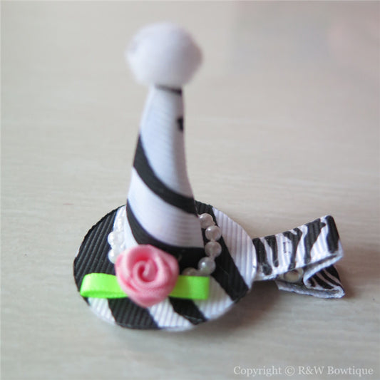 Party Hat Sculptured Hair Clip