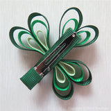 Shamrock #C Sculptured Hair Clip