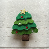 Felt Christmas Hair Clip