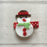 Felt Christmas Hair Clip