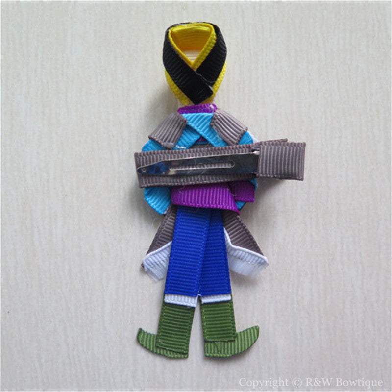 Frozen Kristoff #B Sculptured Hair Clip